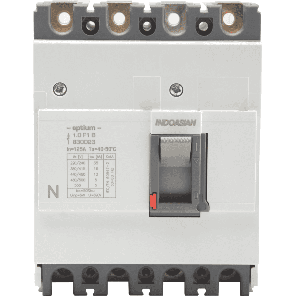 63A 4P 16KA TM Optium 1.0 Fixed F1 MCCB Indoasian Image