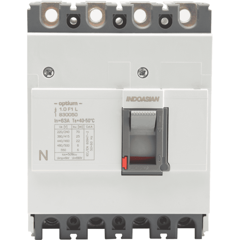 40A 4P 25KA TM Optium 1.0 Fixed F1 MCCB Indoasian Image