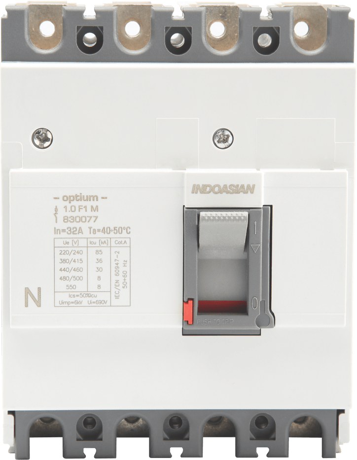 830067.png 80A 3P 36KA TM Optium 1.0 Fixed F1 MCCB Indoasian Image