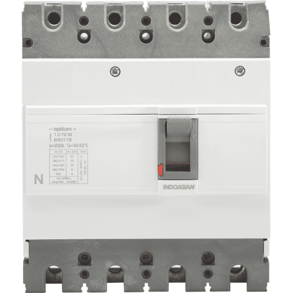 250A 4P 36KA TM Optium 1.0 Fixed F2 MCCB Indoasian Image