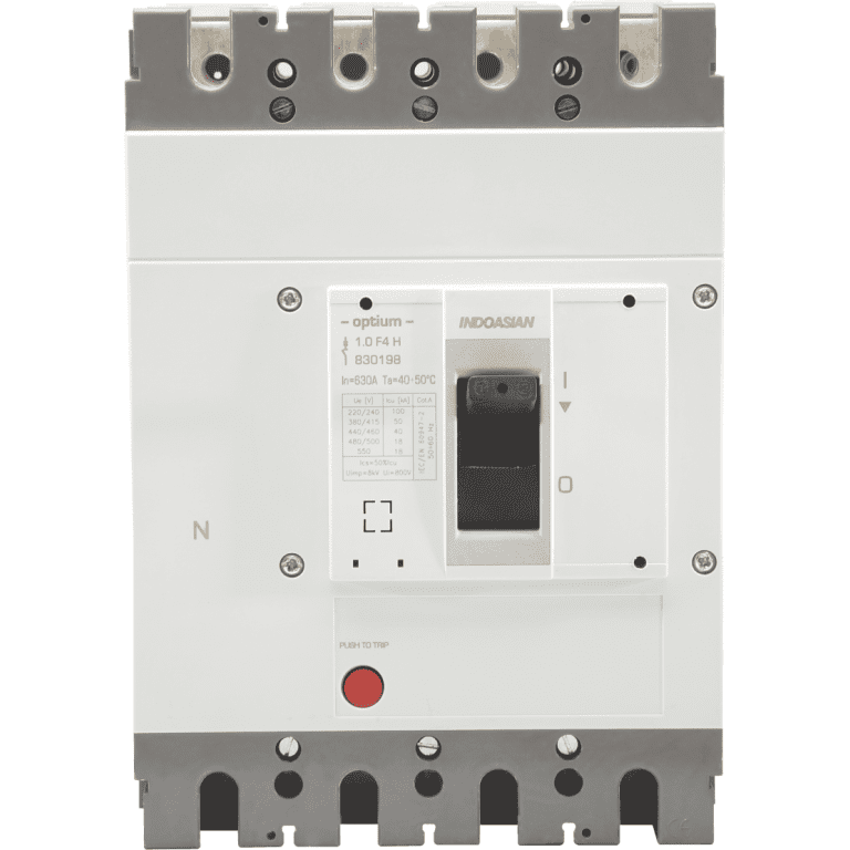 315A 4P 50KA TM Optium 1.0 Fixed F4 MCCB Indoasian Image