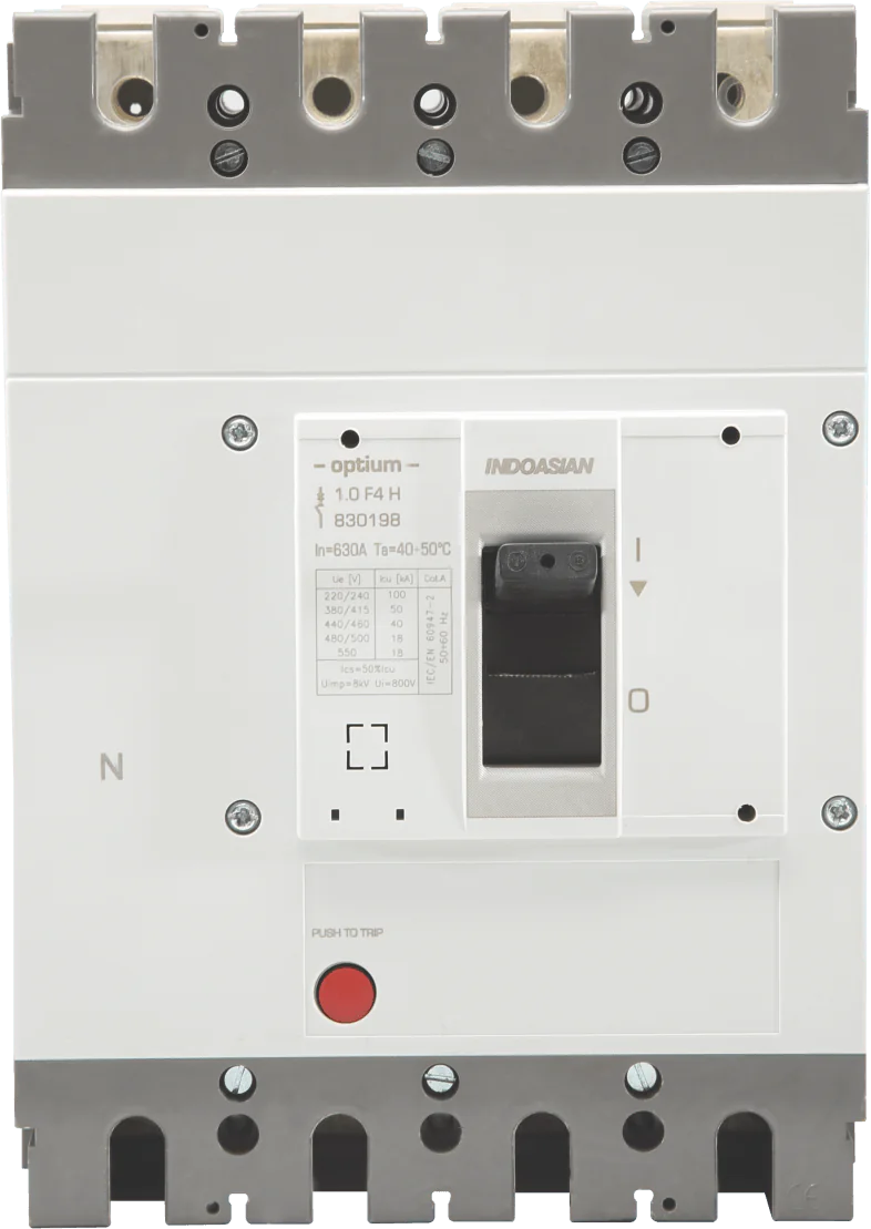 830196.png 400A 4P 50KA TM Optium 1.0 Fixed F4 MCCB Indoasian Image