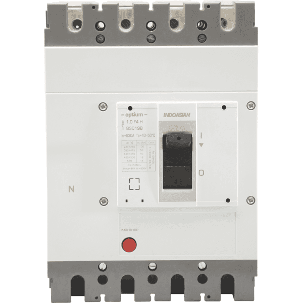 500A 4P 50KA TM Optium 1.0 Fixed F4 MCCB Indoasian Image