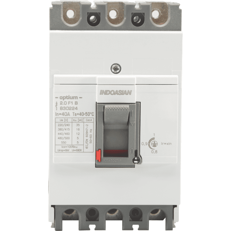 32A 3P 16KA TM Optium 2.0 Adj F1 MCCB Indoasian Image
