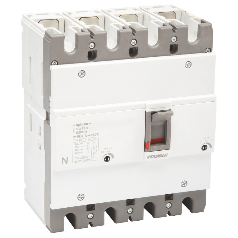 80A 3P 36KA TM Optium 2.0 Adj F3 MCCB Indoasian Image