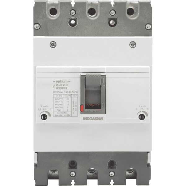 200A 3P 36KA TM Optium 2.0 Adj F3 MCCB Indoasian Image