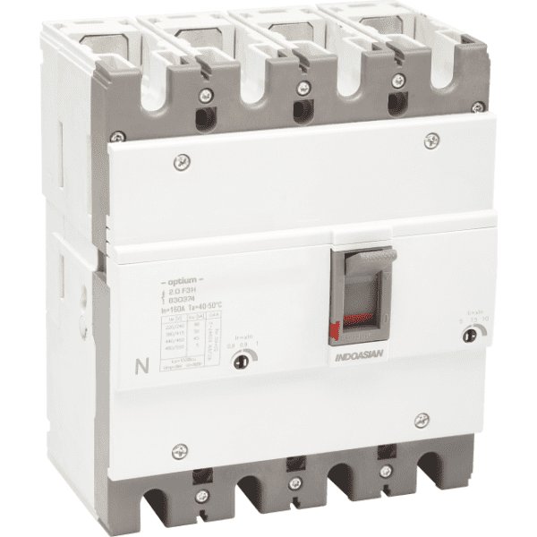 80A 3P 50KA TM Optium 2.0 Adj F3 MCCB Indoasian Image