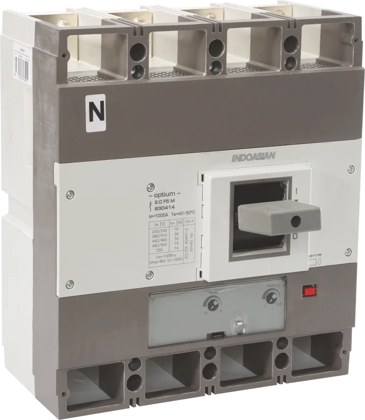 800A 4P 50KA TM Optium 2.0 Adj F5 MCCB Indoasian Image