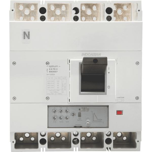 800A 4P 50KA Ele Optium 2.2 Sg F5 MCCB Indoasian Image
