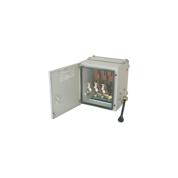 REWIRABLE 63A 415V TPN Indoasian combination fuse switch