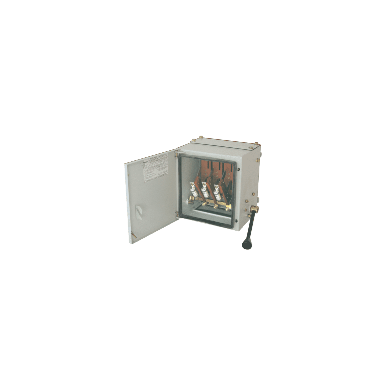REWIRABLE 63A 415V TPN Indoasian combination fuse switch