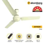 Atomberg Efficio 1200 mm BLDC Ceiling Fan with Remote Control Ivory 20220919atombergcfproductlistefficioivry ma 1