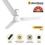 Atomberg Efficio 1200 mm BLDC Ceiling Fan with Remote Control White 20220919atombergcfproductlistefficiowhite ma 1 1