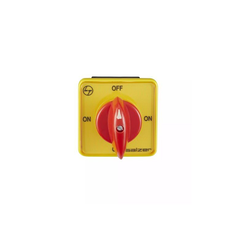 Isolator Switch 6A 2Pole on off L T 61198SAB13TDYR 61198sab13tdyr isolators switches 6a 2pole on off front new