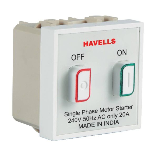 20 A Motor Starter Havells AHCSMXW201 ahcsmxw201