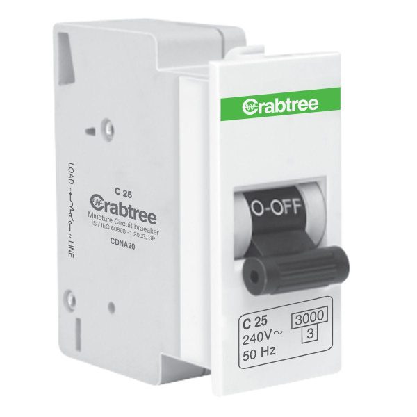 25 A SP Mini MCB C Series Havells DCTNCSPA025 dctncspa025