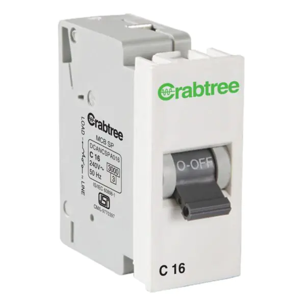 16 A SP Mini MCB C Series Havells DCVNCSPA016 dcvncspa016
