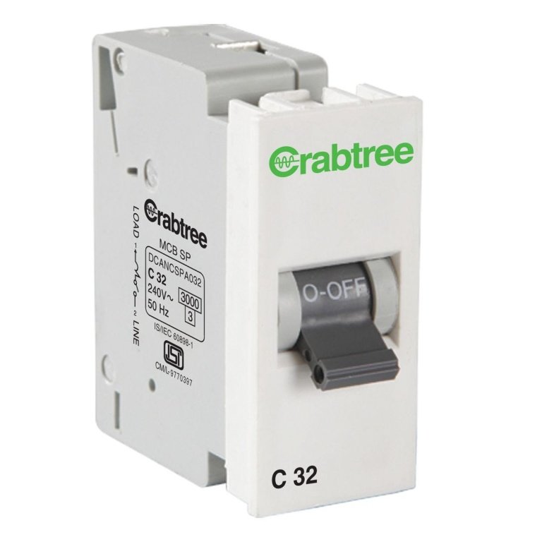 32 A SP Mini MCB C Series Havells DCVNCSPA032 dcvncspa032