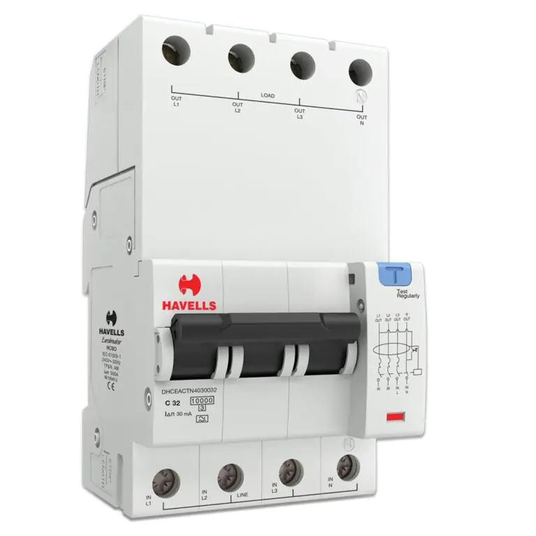 RCBO A Type TPN 4M 30 mA 32 A Havells DHCEACTN4030032 dhceactn4030032