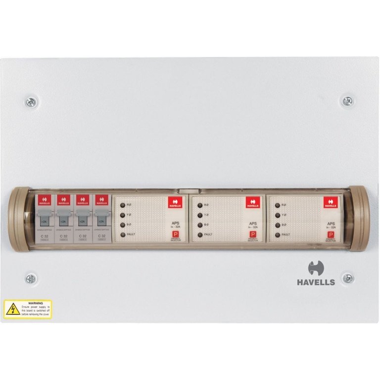 Automatic Phase Selector Horizontal Unit DB 32 A Havells DHDAMHSCZ00032 dhdamhscz00032