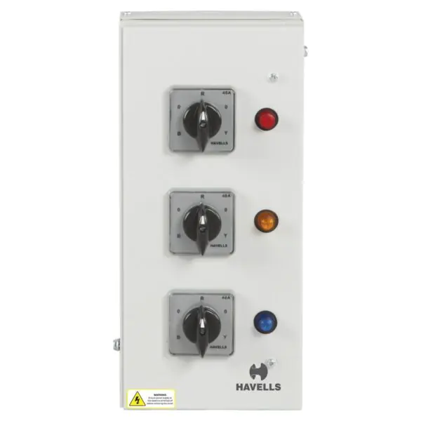 Phase Selector Enclosure Vertical DB 63 A Havells DHDATVFS63 dhdatvfs63