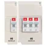 MCB Enclosure Plastic Powder Painted MCB DBs with Din Rail Havells DHDEPDP dhdepdp