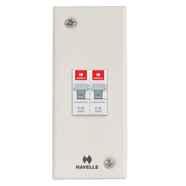 MCB Enclosure Sheet Steel Powder Painted MCB DBs with Din Rail Havells DHDESDP dhdesdp