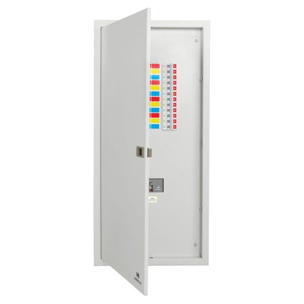 TP N Vertical Loadline DB 4 Way Single Door Suitable for TP A Frame MCCB Havells DHDLVDRWAOFO08 dhdlvdrwaofo08