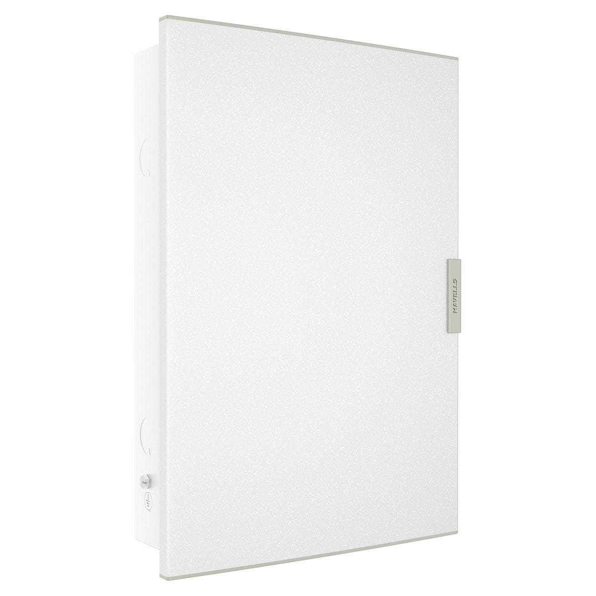 DHDNTHODAW06.jpg TPN Metalica DB 6 Way Sparkling White Havells DHDNTHODAW06 dhdnthodaw06