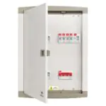 Per Phase Isolation Horizontal DB 2 6 Way QVE Series suitable for MCB RCCB Isolator as incomer Havells DHDNTHPDRW06 dhdnthpdr