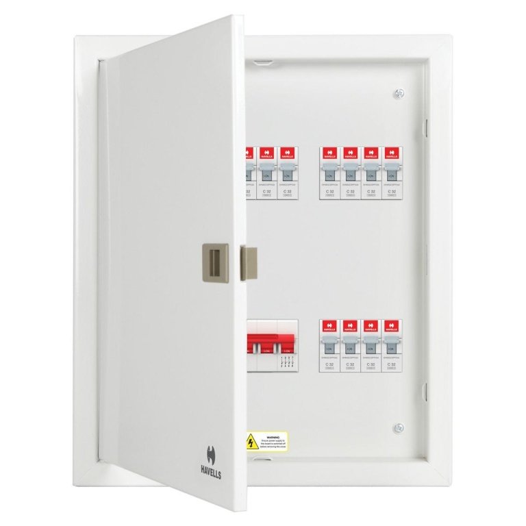 Phase Selector Horizontal 4 Quadrant DB 4 Way, 40 A DD Havells DHDSCHDRZ04040 dhdschdrz04040