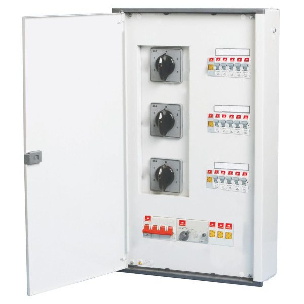 Phase Selector Vertical dB 8 Way, 63 A, Regal Grey DD Havells DHDSNVDRZ08063 dhdsnvdrz08063