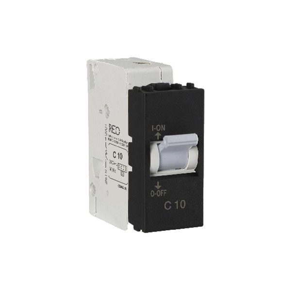 10 A Mini MCB Soot Black Havells DHGNCSPA01000MR dhgncspa01000mr