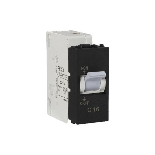 16 A Mini MCB Soot Black Havells DHGNCSPA01600MR dhgncspa01600mr