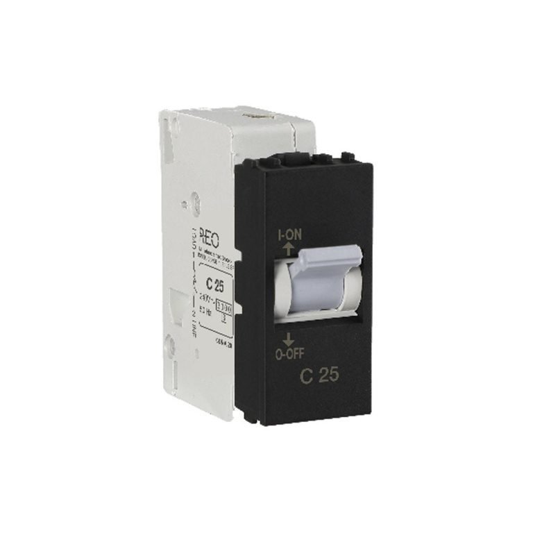 25 A Mini MCB Soot Black Havells DHGNCSPA02500MR dhgncspa02500mr