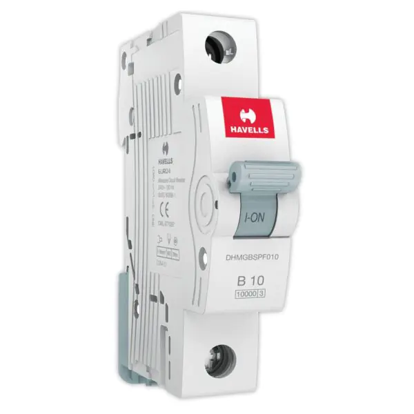MCB SP B Curve 10 A Havells DHMGBSPF010 dhmgbspf010