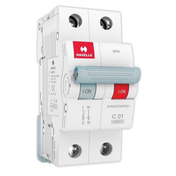 MCB SPN C Curve 63 A Havells DHMGCSNF063 dhmgcsnf001