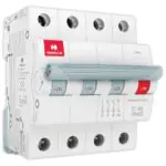MCB TPN C Curve 40 A Havells DHMGCTNF040 dhmgctnf040