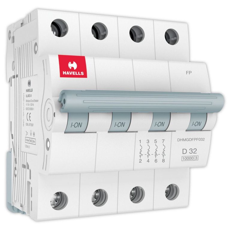 MCB FP D Curve 40 A Havells DHMGDFPF040 dhmgdfpf040