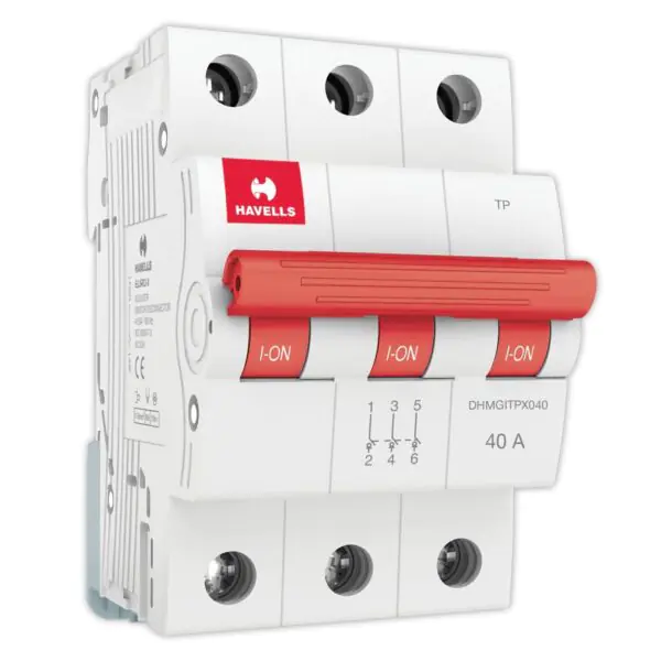 Isolator TP 40 A Havells DHMGITPX040 dhmgitpx040