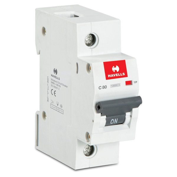 Higher Rating MCB SP 125 A Havells DHMJCSPF125 dhmjcspf080