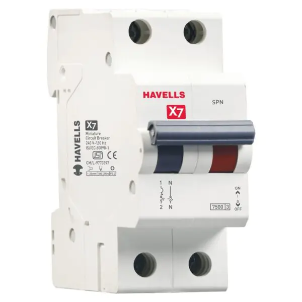 X7 MCB SPN 32 A Havells DHMYCSNM032 dhmycsnm006