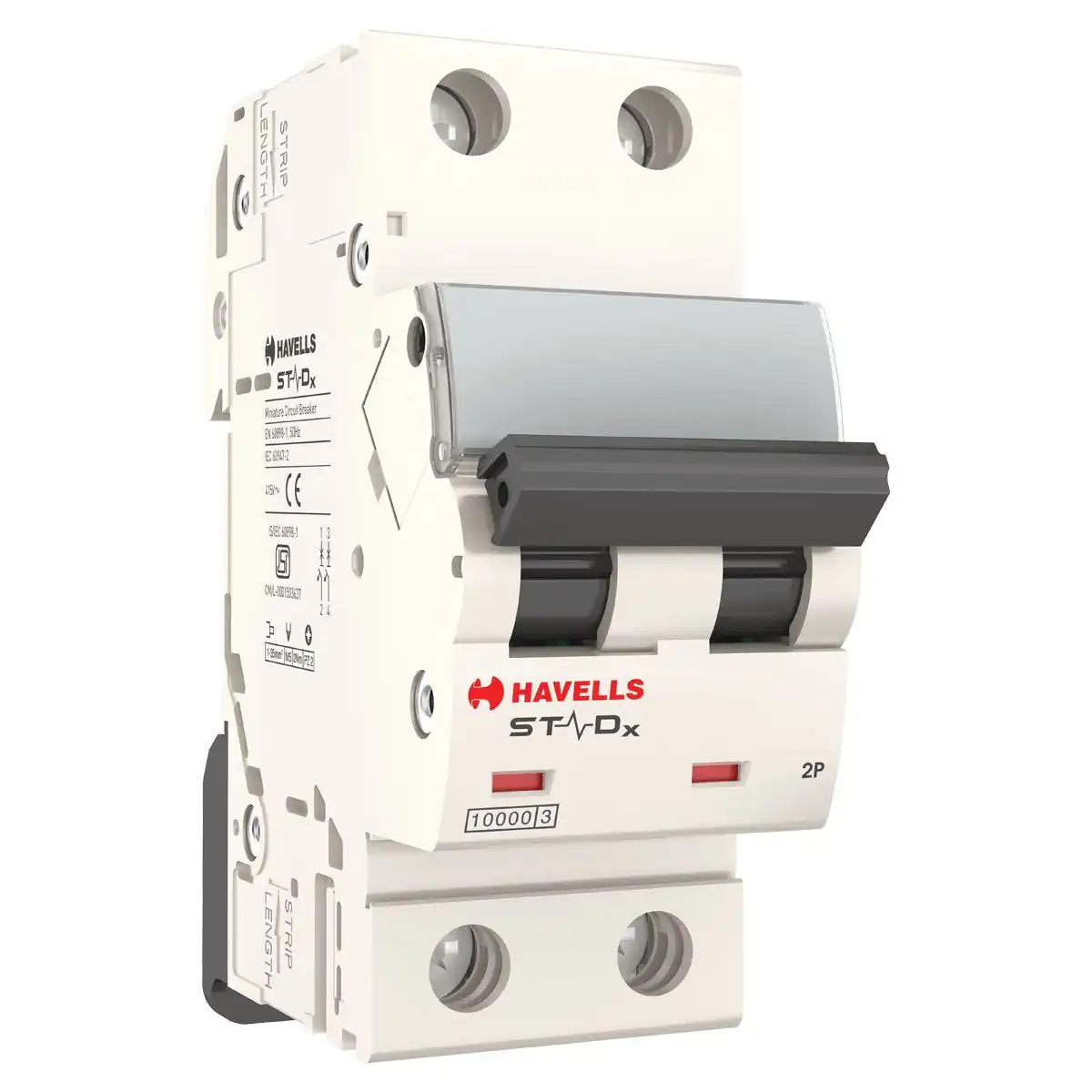 DHMZCDPF006.jpg MCB DP C CURVE 6 A Havells DHMZCDPF006 dhmzcdpf006