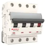 MCB TPN C CURVE 10 A Havells DHMZCTNF010 dhmzctnf010