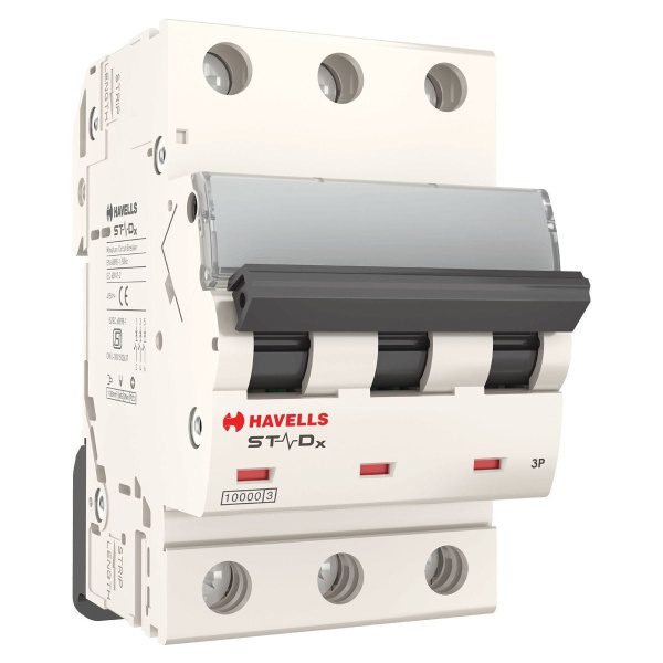 MCB TP C CURVE 63 A Havells DHMZCTPF063 dhmzctpf006