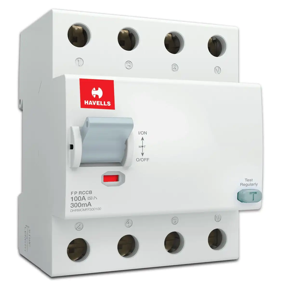 DHRMCMFF300100.jpg Higher Rating RCCB FP 300 mA 100 A Havells DHRMCMFF300100 dhrmcmff300100