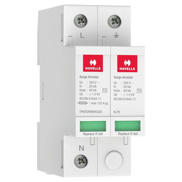 Type 2 AC Surge Protection Device SP N Havells DHSA2NAN40320 dhsa2nan40320