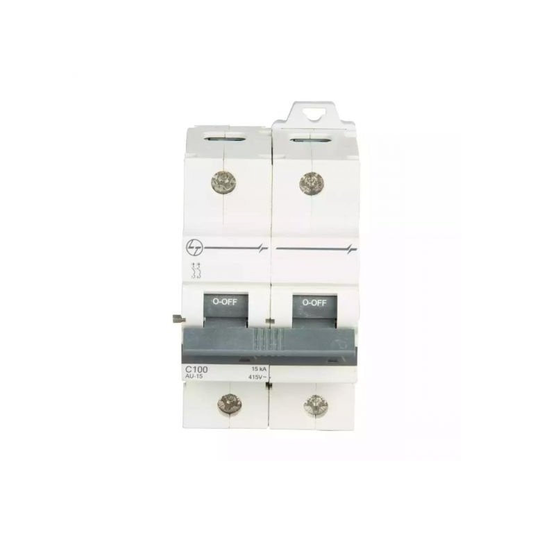 AU HR MCB 125A DP 240V AC 15kA C Curve L T AU15S21253C au15s21003c au 15 mcb 15ka c100 2p front