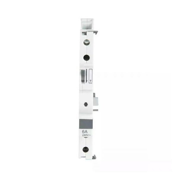 AU MCB RCD Accessory 240V AC 24V DC Auxiliary Contact 1NO 1NC L T AUAXAC240 auaxac240 au ax auxiliary contact front