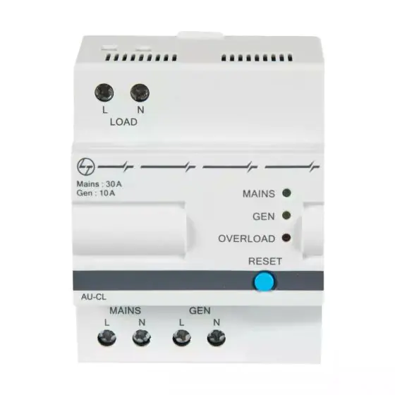 AU ACCL EB 30A DG 12A 1P N 230V AC L T AUCL01030012 aucl01030010 single phase accl 30a 10a front